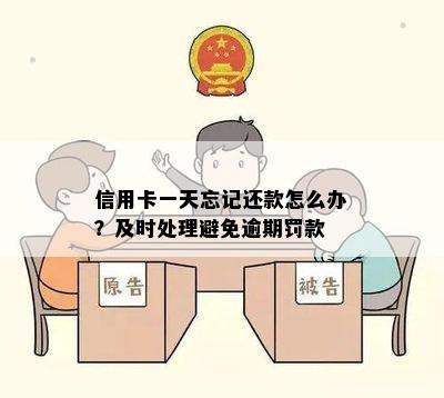 信用卡一天忘记还款怎么办？及时处理避免逾期罚款