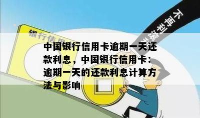 中国银行信用卡逾期一天还款利息，中国银行信用卡：逾期一天的还款利息计算方法与影响