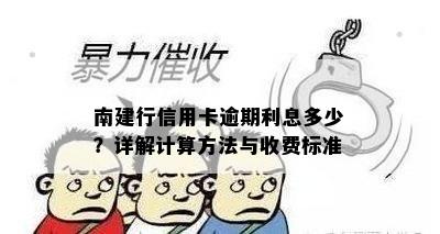 南建行信用卡逾期利息多少？详解计算方法与收费标准