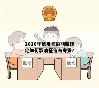 2020年信用卡逾期新规定如何影响与房贷？