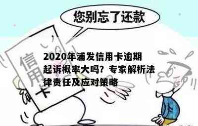 2020年浦发信用卡逾期起诉概率大吗？专家解析法律责任及应对策略