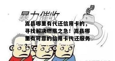 嵩县哪里有代还信用卡的，寻找解决燃眉之急！嵩县哪里有可靠的信用卡代还服务？