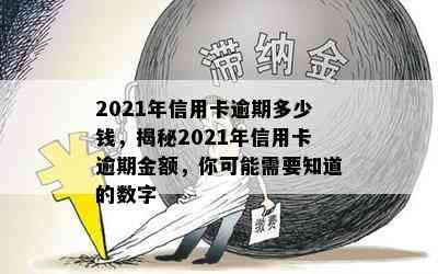 2021年信用卡逾期多少钱，揭秘2021年信用卡逾期金额，你可能需要知道的数字