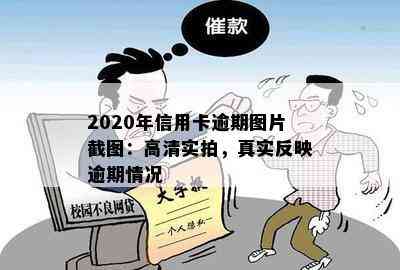 2020年信用卡逾期图片截图：高清实拍，真实反映逾期情况