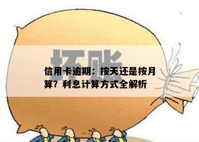 信用卡逾期：按天还是按月算？利息计算方式全解析