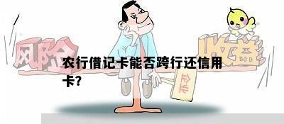 农行借记卡能否跨行还信用卡？