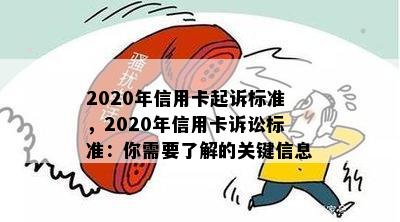 2020年信用卡起诉标准，2020年信用卡诉讼标准：你需要了解的关键信息