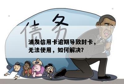 浦发信用卡逾期导致封卡，无法使用，如何解决？