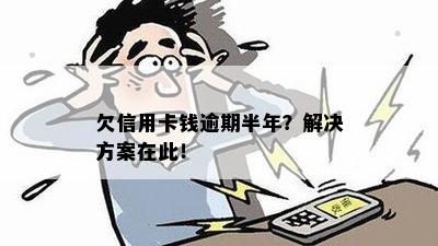 欠信用卡钱逾期半年？解决方案在此！