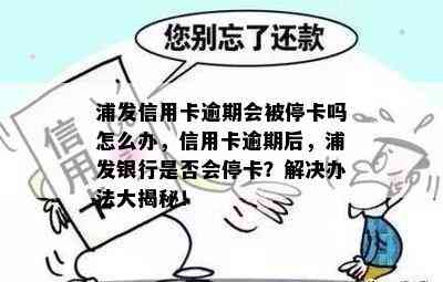 浦发信用卡逾期会被停卡吗怎么办，信用卡逾期后，浦发银行是否会停卡？解决办法大揭秘！