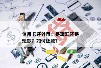 信用卡还外币：是现汇还是现钞？如何还款？