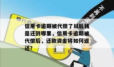 信用卡逾期被代偿了以后钱是还到哪里，信用卡逾期被代偿后，还款资金将如何返还？