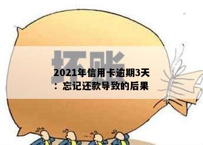 2021年信用卡逾期3天：忘记还款导致的后果