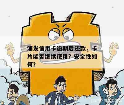 浦发信用卡逾期后还款，卡片能否继续使用？安全性如何？