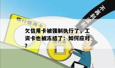 欠信用卡被强制执行了，工资卡也被冻结了：如何应对？