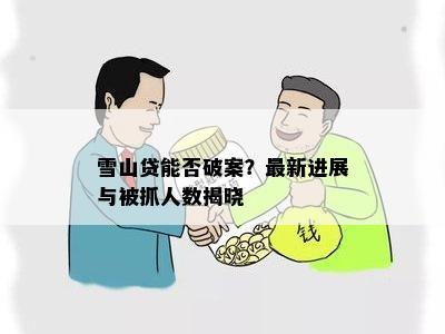 雪山贷能否破案？最新进展与被抓人数揭晓