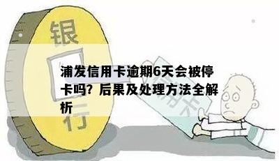 浦发信用卡逾期6天会被停卡吗？后果及处理方法全解析