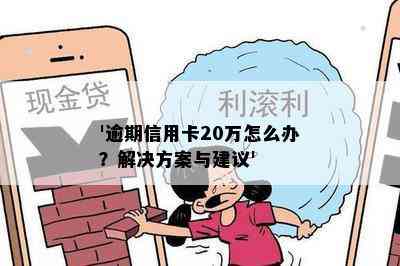 '逾期信用卡20万怎么办？解决方案与建议'