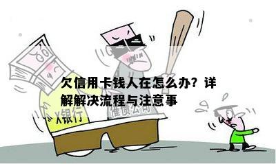 欠信用卡钱人在怎么办？详解解决流程与注意事