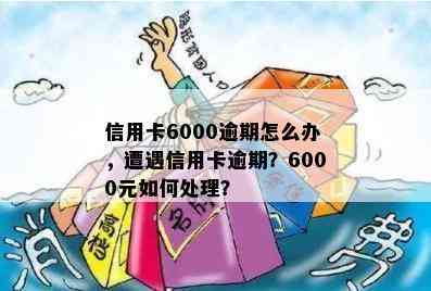 信用卡6000逾期怎么办，遭遇信用卡逾期？6000元如何处理？