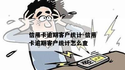 信用卡逾期客户统计-信用卡逾期客户统计怎么查