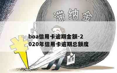 boa信用卡逾期金额-2020年信用卡逾期总额度