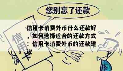 信用卡消费外币什么还款好，如何选择适合的还款方式：信用卡消费外币的还款建议