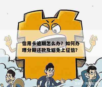 信用卡逾期怎么办？如何办理分期还款及避免上？