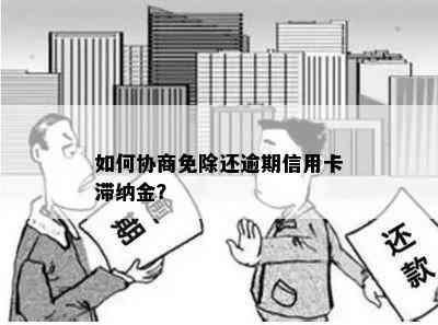 如何协商免除还逾期信用卡滞纳金？