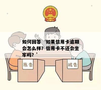 如何回答‘如果信用卡逾期会怎么样？信用卡不还会坐牢吗？’