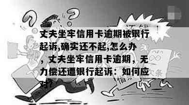 丈夫坐牢信用卡逾期被银行起诉,确实还不起,怎么办，丈夫坐牢信用卡逾期，无力偿还遭银行起诉：如何应对？