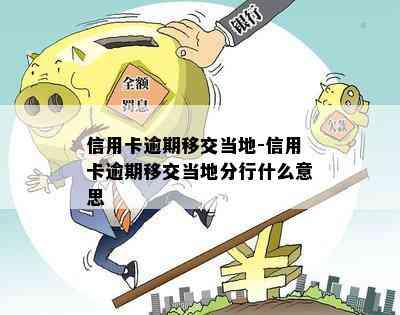 信用卡逾期移交当地-信用卡逾期移交当地分行什么意思