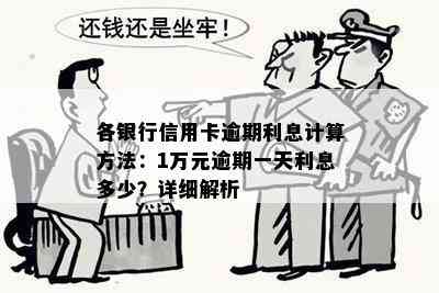 各银行信用卡逾期利息计算方法：1万元逾期一天利息多少？详细解析